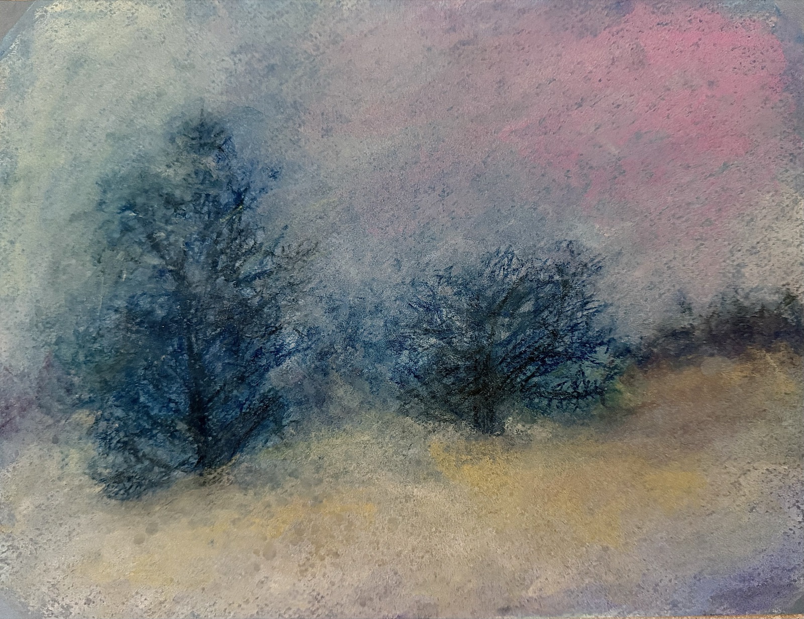 Dusk — painting by Kelly Laura.