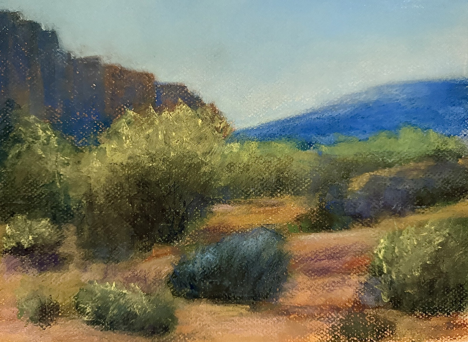 High Desert — painting by Kelly Laura.