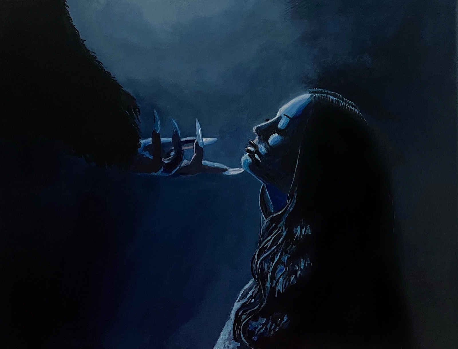 Nocturne — painting by Kelly Laura.