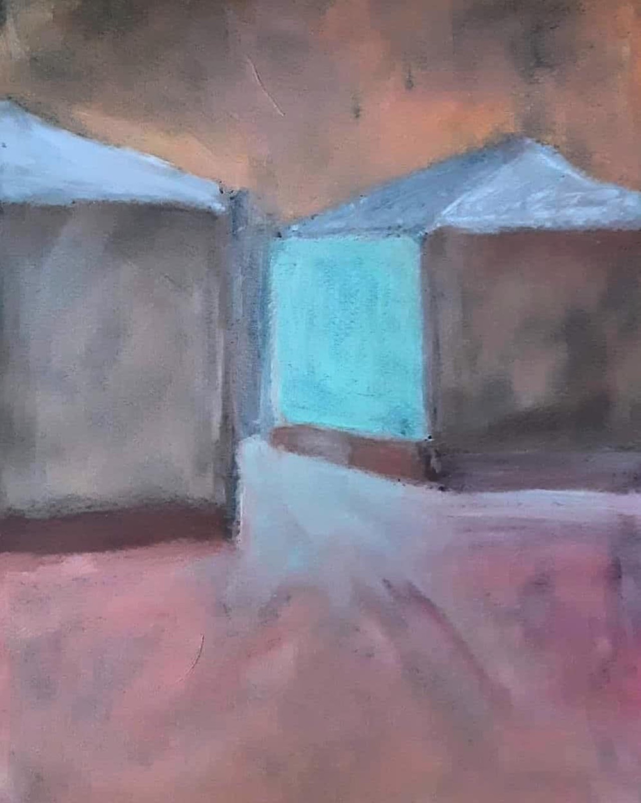 Liminal — Soft Pastel painting by Kelly Laura.